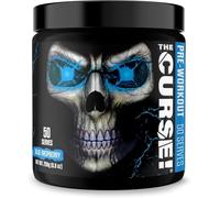 JNX The Curse! Pre Workout Powder - Orange Mango 50 Servings | Preworkout: Boost Strength, Energy + Focus for Men & Women | Caffeine, Beta-Alanine, Creatine & L-Citrulline (250 g, Blue Raspberry)