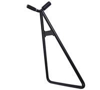 JNXIJ Motorcycle Triangle Stand, Heavy Duty Dirt Bike Triangle Kickstand Rear Side Wheel Holder, Solid Steel Structure Motorbike Kickstand for 80-500cc Dirtbike Supermoto Motocross