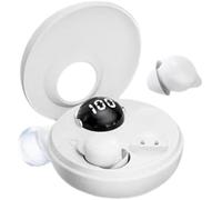 JNXIKOU Invisible Wireless Bluetooth Ear Buds for Sleeping Noise Cancelling Mini Earbuds,Discreet in-Ear Tiny Earphones for Sleeping,Hidden Earbuds for Small Ears Sleeping,Working,Hiking White