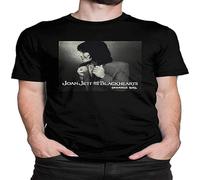 Jo-an Je-Tt & The Blackhearts Greatest Sports Men's T-Shirt Round Neck Short Sleeve Tshirts Black 3XL