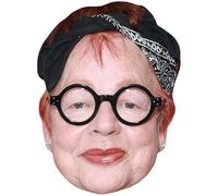 Jo Brand (Bandana) Celebrity Mask, Flat Card Face, Fancy Dress Mask