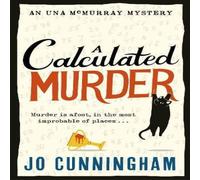 Jo Cunningham A Calculated Murder Hardback Book in White Jo Cunningham White