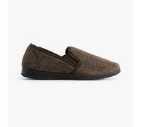 Jo & Joe HAIG Mens Slippers Brown - UK 7