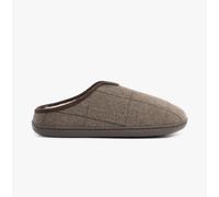 Jo & Joe HAMISH Mens Mule Slippers Dark Brown - UK 7