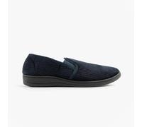 Jo & Joe HARRY Mens Full Slippers Navy - UK 7