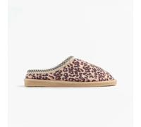 Jo & Joe KOALA Womens Mule Slippers Leopard - UK 8