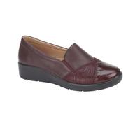 Jo & Joe Ladies Stylish Wedge Comfort Shoe with Twin Zips & Delicate Diamante Trims Sizes 4-8