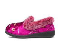 Jo & Joe Mabel Womens Heather Wider Fit Slipper - Size 4 UK - Pink