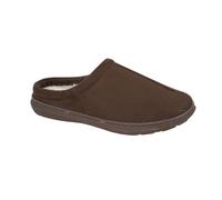 Jo & Joe Men’s Lightweight Warm Lined Comfort Slip on Mule Slipper Available in Sizes 7-12 (Oakley Brown, UK Footwear Size System, Adult, Men, Numeric, Medium, 7)