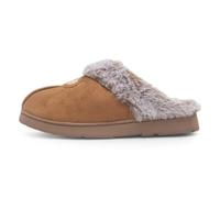 Jo & Joe Splendour Womens Chestnut Mule Slipper - Size 4 UK - Brown