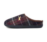 Jo & Joe Wharfedale Mens Brown Tartan Mule - Size 7 UK - Brown