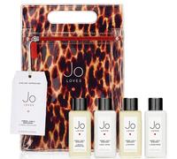 Jo Loves Amber Lime and Bergamot Airline Travel Collection 4x75ml