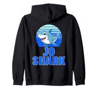 Jo Shark Family Reunion Squad First Last Name Zip Hoodie