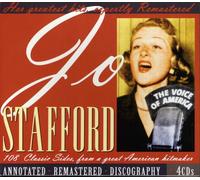 JO STAFFORD - 108 CLASSIC SIDES FROM A GREAT HITMAKER 4 CD NEW