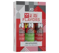 JO System Flavors - Assorted Flavored Lubricant Set (3x30ml)