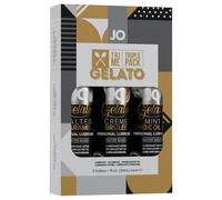 JO System Gelato - Flavored Lubricant Set (3x30ml)