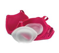Jo Thornton - Style 7: "Killer Cleavage Creators - For Push-Up - Boost 1-3 Cup Sizes - Silicone Breast Enhancers (aka Chicken Fillets, gel pads, bra inserts fillers)