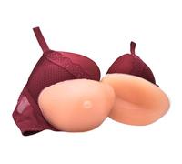 Jo Thornton Style 9B - 350g Silicone Bra Inserts for Up to 3 Cup Boost, Fits Many A-E Cups and 30-38″ Bras