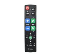 JOAASU Large Button Universal Remote Control for Tv, Big Button TV Remote Control, Easy to Use for LG TVs, Great for for Seniors & Visually Impaired, Compatible with Major TV Brands (Black)