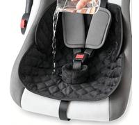 JOAASU Potty Training Car Seat Protector, Waterproof Piddle Pad for Spills, Toddler Accidents & Nappy Leaks, Travel-Friendly Non-Slip Car Seat Liner for Car Seats and Strollers (Black)