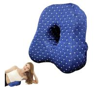 JOAASU Revoget Alignment Knee Pillow, Knee Pillow for Sleeping on Side, Revoget Alignment Pillows with Adjustable Strap, Leg Pillows for Sleeping on Side, Relieve Pressure on Lower Back (Sky Blue)