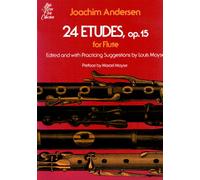 Joachim Andersen 24 Etudes Op.15 For Flute Flt (Louis Moyse Flute Collection)