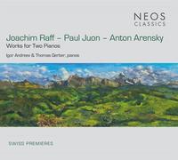Igor Andreev & Thomas Gerber – Joachim Raff, Paul Juon, Anton Arensky: Works for Two Pianos – CD