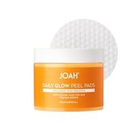 JOAH Daily Glow Peel Pads with Glycolic Acid, PHA and Papaya Extract, 50 Count