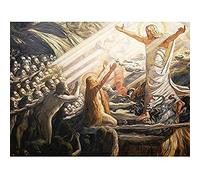 Joakim Skovgaard Christ In The Realm Of The Dead Unframed Wall Art Print Poster Home Decor Premium