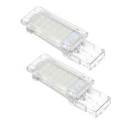 Joalpysm 2PCS LED Footwell Light, Car Boot Light, Car Door Lights for Caddy EOS Jetta Passat Santana Seat Alhambra