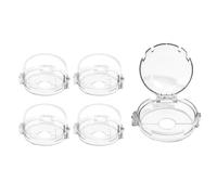 Joalpysm 5pcs Stove Knob Safety Covers, Upgraded Press Gas Stove Knob Locks, Oven Knobs Covers for Child Safety