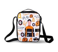 Joalpysm Racing Racer Crossbody Bag, Waterproof Shoulder Bag, Racing Merchandise, Ok What Damage Do You Have Talent Casual Handbag, Racing Fans Gifts