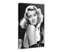 Joan Blondell (1930’s) Print Poster Canvas Poster Wall Art Decor Print Picture Paintings for Living Room Bedroom Decoration 24x36inch(60x90cm)