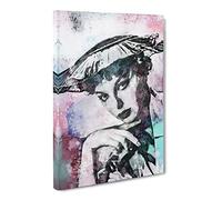 Joan Collins Canvas Print | Gallery Wrapped 30mm Frame Wall Art | 20x14 inches | Ready to Hang | Modern Picture | Living Room Bedroom Lounge Office