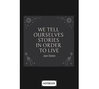 Joan Didion B30801 Notebook: Matte Finish Cover, 6x9 120 Pages, Diary, Lined College Ruled Paper, Journal, Planner