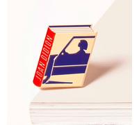 JOAN DIDION PIN BADGE