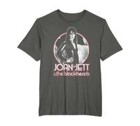 Joan Jett and the Blackhearts - Circle Portrait T-Shirt