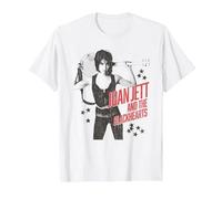 Joan Jett and The Blackhearts - Stars T-Shirt, Men, White, 3X-Large