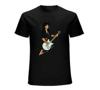 Joan Jett Rocker Runaways 80S Retro Rock N Roll T-Shirt Unisex Gift Men's Black Tees S