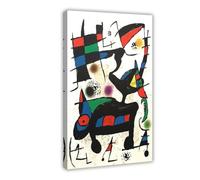 Joan Miró 10 Canvas Poster Wall Art Decor Print Picture Paintings for Living Room Bedroom Decoration Frame-style 24x36inch(60x90cm)