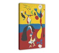 Joan Miró 22 Canvas Poster Wall Art Decor Print Picture Paintings for Living Room Bedroom Decoration Frame-style 16x24inch(40x60cm)