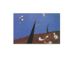 Joan Miró Conversations with Insects Painting Poster Canvas Wall Art Picture Prints Hanging Photo Decor Home Artworks 24x36inch(60x90cm)