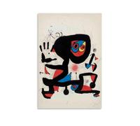 Joan Miro Human Rights Canvas Print Poster 16x24inch