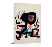 Joan Miro Human Rights Canvas Print Poster 20x30inch