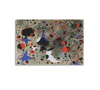 Joan Miro Painting Art《The Song of The Nightingale at Midnight And in The Morning Rain》Poster Room Aesthetic Print Art Wall Canvas Modern Bedroom Decor 08x12inch(20x30cm)
