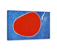 Joan Miro Print on Canvas The Flight of the dragonfly in FrontPoster Reproduction Surrealism Wall Art Pictures for Living Room Bedroom Gift Wall Decor120x80cm(47x31in) Frameless