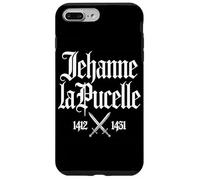 Joan of Arc 1412-1431 Crossed Swords in French White Print Case for iPhone 7 Plus/8 Plus