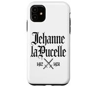 Joan of Arc 1412-1431 Swords in French Black Print Case for iPhone 11