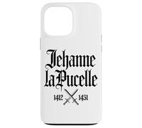 Joan of Arc 1412-1431 Swords in French Black Print Case for iPhone 13 Pro Max