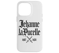 Joan of Arc 1412-1431 Swords in French Black Print Case for iPhone 14 Pro Max